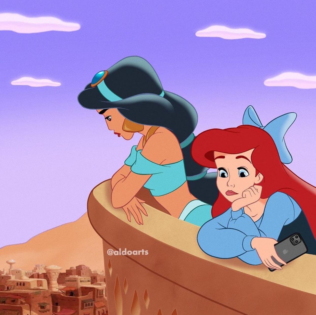 小美人鱼与亚力克王子