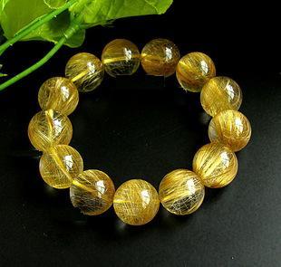 黄发晶的功效与作用，发晶的功效与作用（水晶知识之黄发晶）