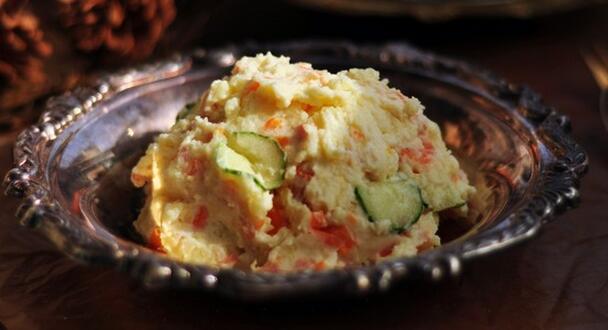 圖片[6]-【土豆泥色拉】做法步驟圖 隔三差五做一次 小孩生長發育更好-起舞食譜網