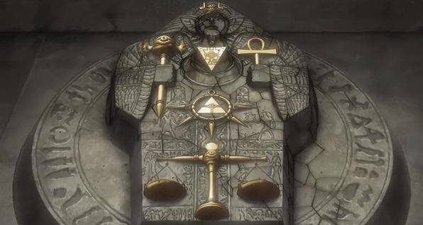 法老***权杖,动漫科普《游戏***》七件千年神器的由来 - 玉三网