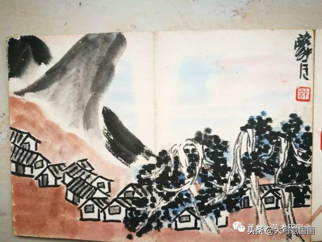 刘惠民书法作品欣赏，萧龙士收藏的一本册页