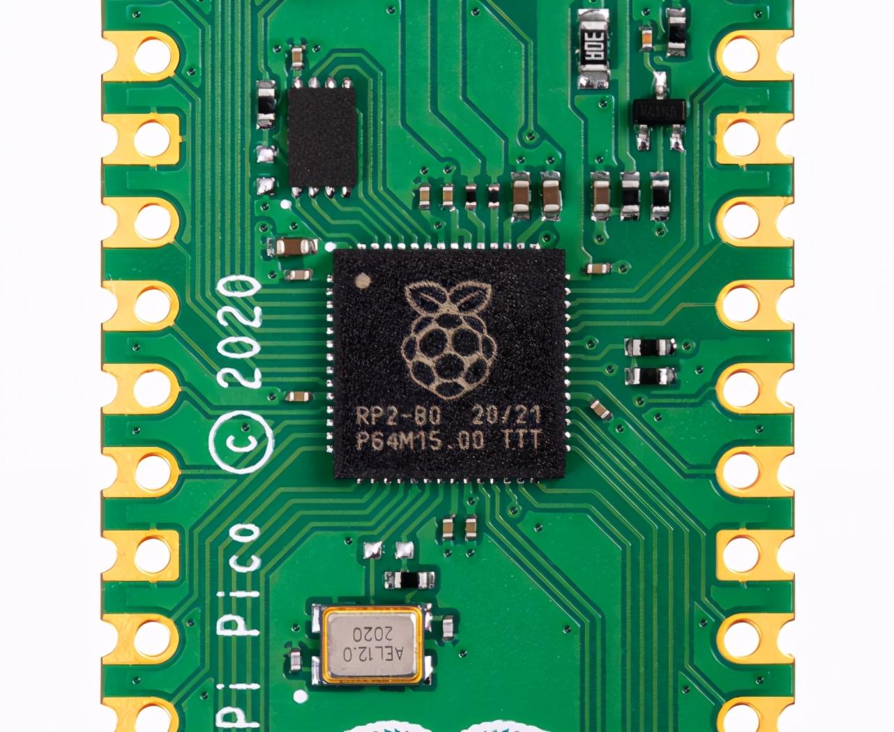 树莓派芯片 1美元的芯片了解一下？树莓派RP2040芯片单独开售