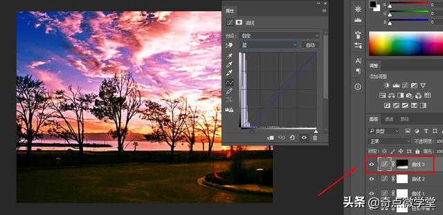 如何利用PS给风景图片调色，ps怎样给风景照片调色（风景天空暖色调是这样调出来）
