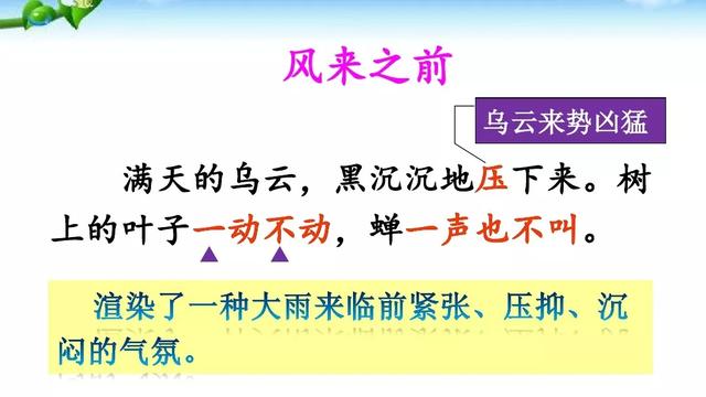 雷雨课文原文，雷雨课文原文（雷雨（二语下第16课《雷雨》课堂实录+笔记+知识梳理+课后练习+答案）