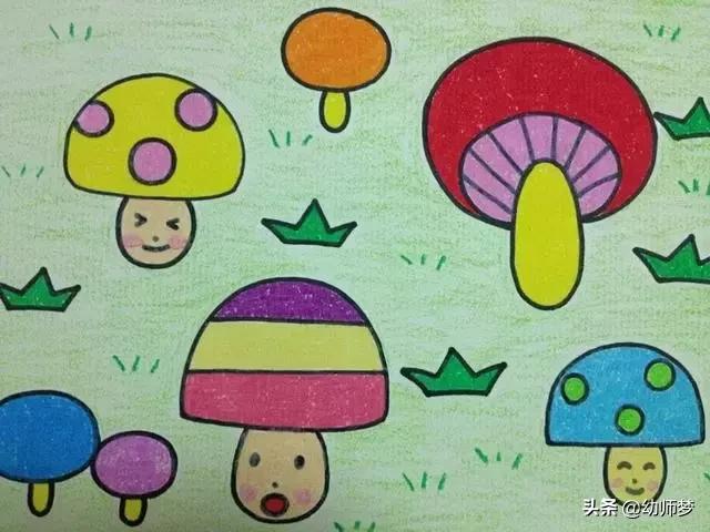 大班画画大全简单漂亮，儿童画画大全简单漂亮风景（幼儿园儿童范画大全）