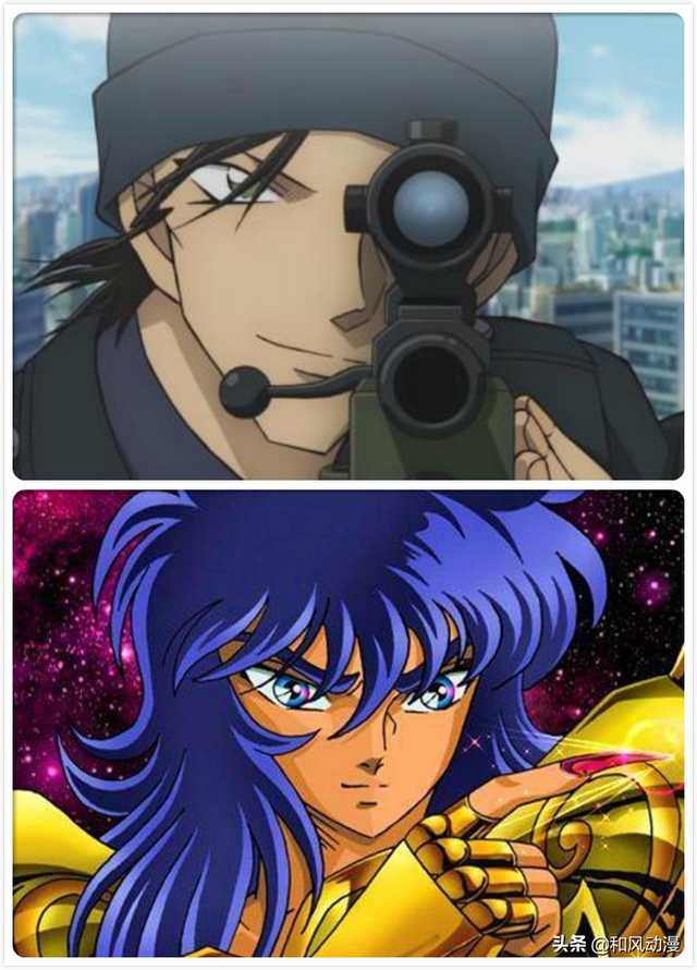 名侦探柯南黑衣组织，bourbon威士忌（与圣斗士中的圣域最为相似）