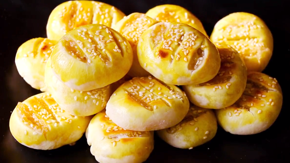 【老婆餅】做法步驟圖 沒有烤箱也能做 個個酥到掉渣-起舞食譜網