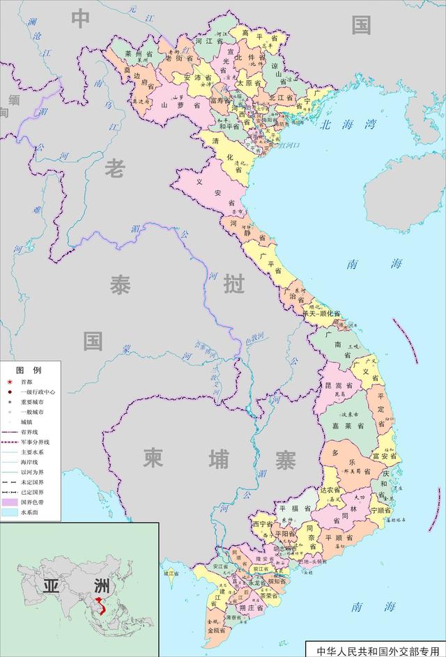 越南属于哪个洲，柬埔寨属于哪个洲（为何要分出5个直辖市与58个省）