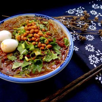 图片[3]-【酸辣粉】做法步骤图 没想到工序这么复杂  真是太高大上了-起舞食谱网