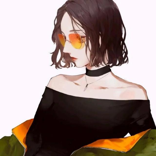 动漫手绘背景头像,动漫手绘背景头像女(动漫二次元人物卡通手绘系列