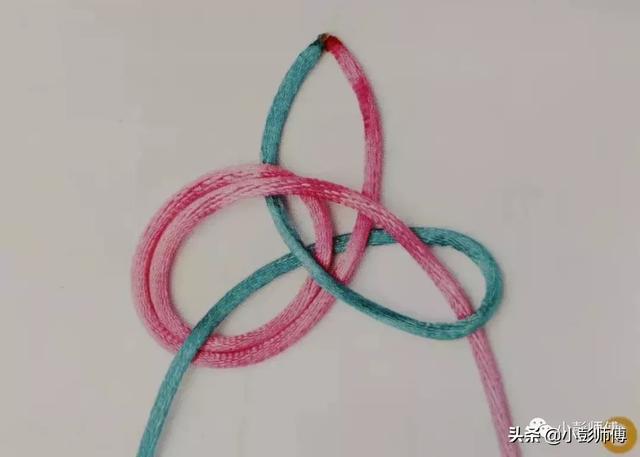 金刚结手绳编织教程，红绳编织教程金刚结（图文教你一看就会的金刚结编法）