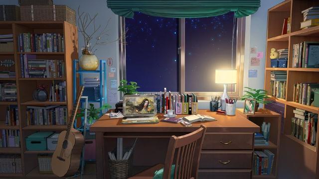 「二次元唯美壁纸，最新二次元壁纸（唯美、温馨、治愈的场景插画壁纸图片）