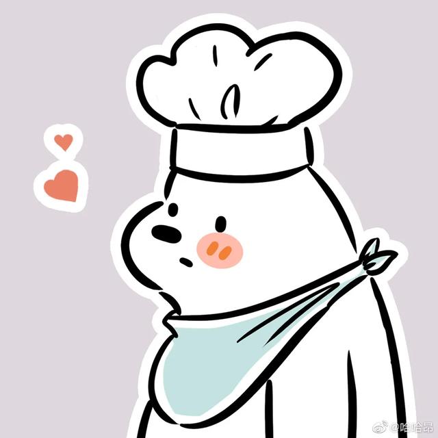 可爱画画图片超萌，可爱简笔画.超萌微信（手绘可爱裸熊头像）