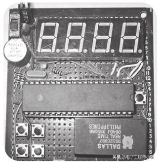 手动制作电子时钟，手把手教你制作无电源仍可走的时钟