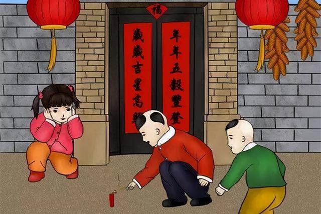 春节放鞭炮的由来，春节放鞭炮有什么来历（中国春节放爆竹）
