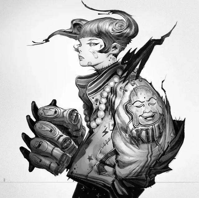铅笔怎么画，铅笔怎么画 简单（黑白素描下的丧尸丨台湾画师Shawn）