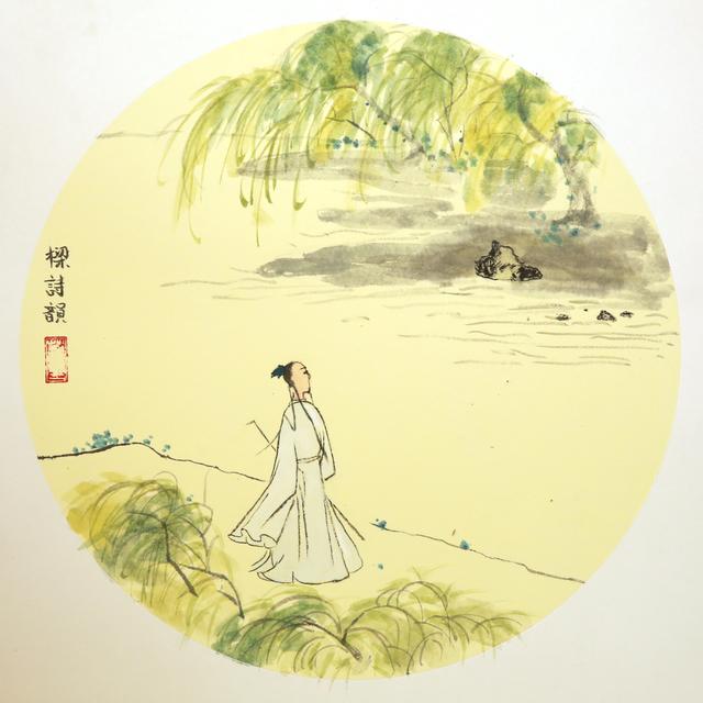 荷花池简笔画，荷花池简笔画手绘（美丽云浮——2020年云浮市庆祝六一儿童节少儿书画作品展）