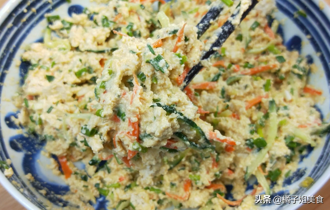 圖片[4]-【豆腐雞蛋餅】做法步驟圖 外焦里嫩  大人孩子都愛-起舞食譜網