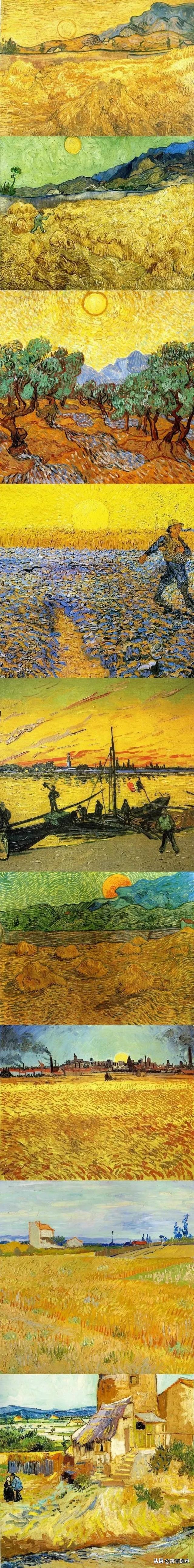 梵高的画是炒作出来的吗，梵高的画是被炒起来的（他把自己心画进了画）