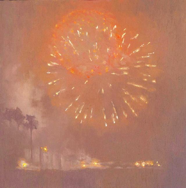 超美的星空图，微信头像，超美的星空图（手绘夜空烟火，好美好厉害的说）