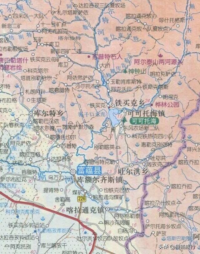 新疆可可托海在哪里，新疆可可托海在哪里呀（一个不到5000人的小镇）