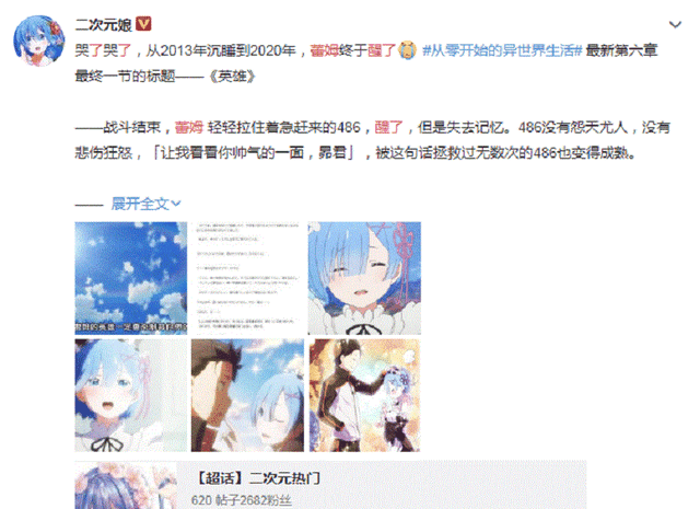 蕾姆图片，蕾姆（“蕾姆醒了”登上热搜）