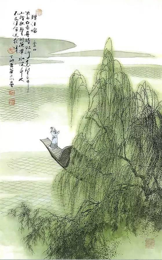 滁州西涧诗配画，滁州西涧诗词解析（几多闲情山水间——几组诗画欣赏）