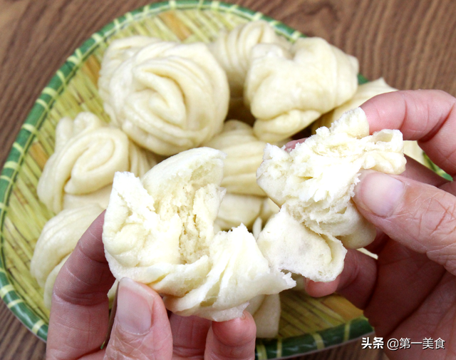 花捲饃的做法花樣大全竅門(小手一折一疊美味花捲噴香鬆軟)