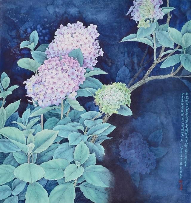 绣球怎么画，绣球怎么画的图片大全（这么难画的绣球花）
