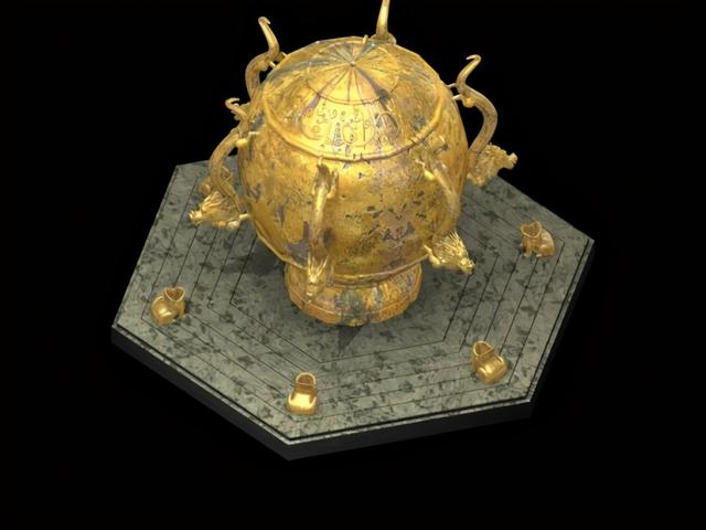 浑天仪图片，水运浑天仪图片（为何浑天仪被韩国人印在钞票上）