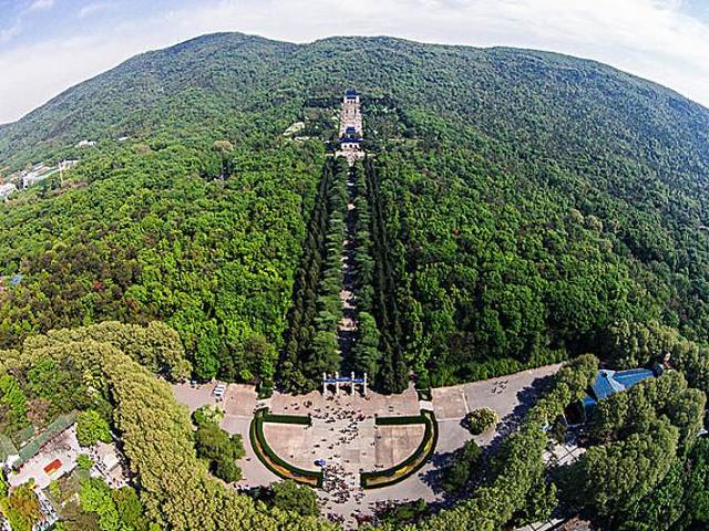 南京中山陵平面图，南京中山陵立面图（探访南京老建筑：中山陵）