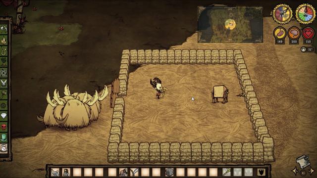 饥荒牛怎么驯化，驯服和圈养野牛的技巧