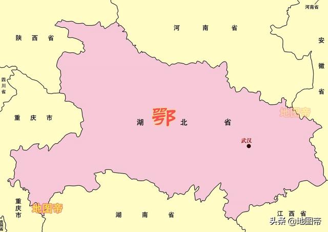 为什么有人建议湖北省改名武汉省，湖北省改名的城市（湖北为何简称鄂，而不是楚）