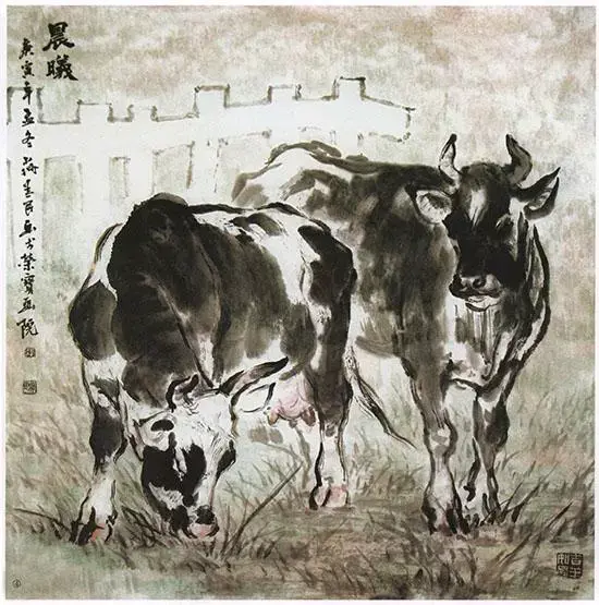 牛怎么画简单又漂亮，牛的简笔画步骤（国画牛的画法步骤图文详解）