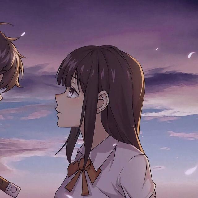 手绘情头，微信头像，唯美手绘情头（好看的手绘情侣头像）