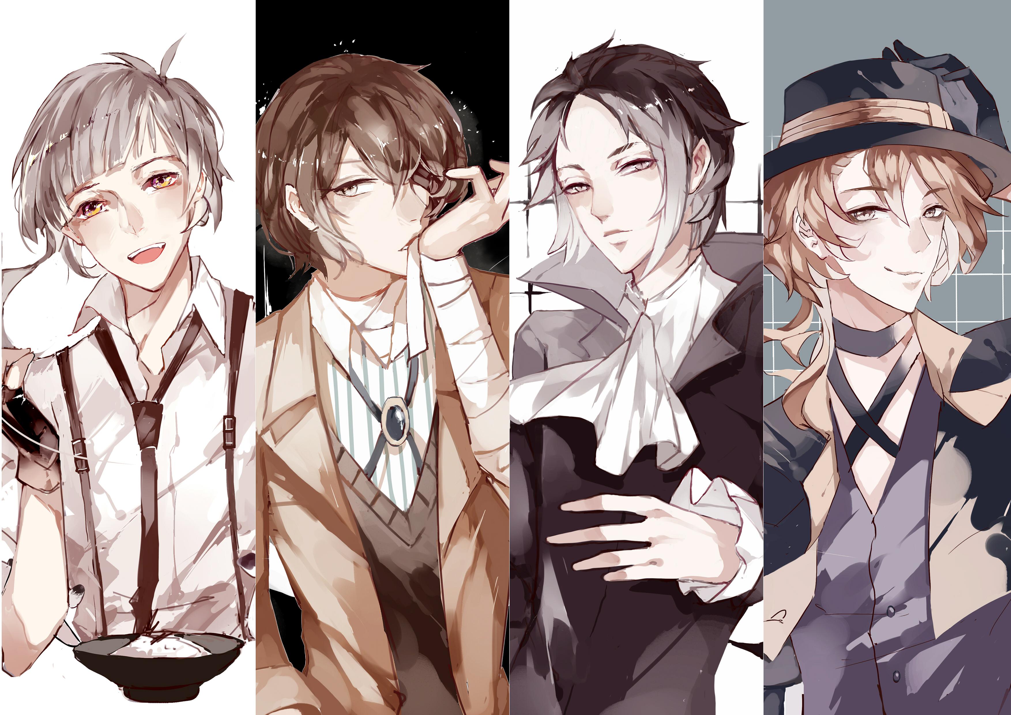 文豪野犬|你是喜欢新双黑 还是旧双黑|壁纸