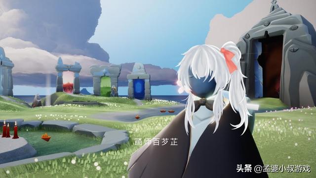 光遇白鸟，微信头像，光遇白鸟（光遇：画师绘制14款发型）