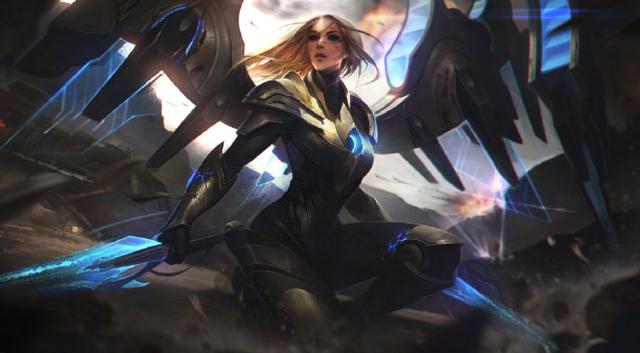 钢铁审判官凯尔图片，钢铁审判官（凯尔莫甘娜新旧皮肤原画对比）