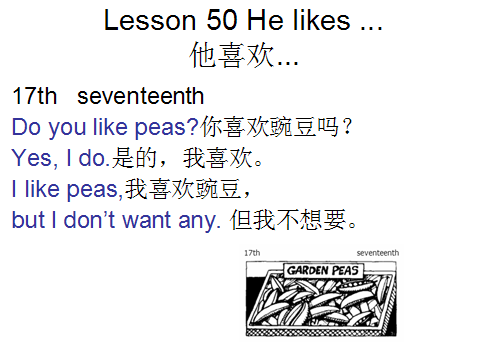 喜欢英文，音标课件自学整理Lesson（喜欢英文短语）