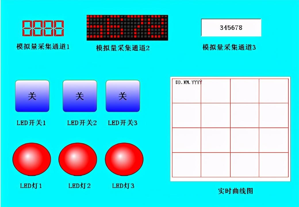 单片机触摸屏控制 深圳24寸串口屏：单片机触摸屏显示数据变量