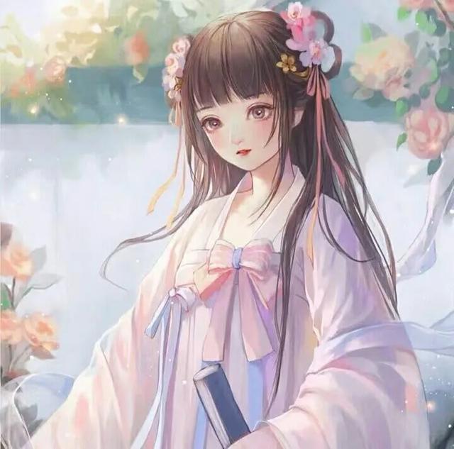 唯美古装女图，微信头像，唯美古装女图（手绘古风女生头像）
