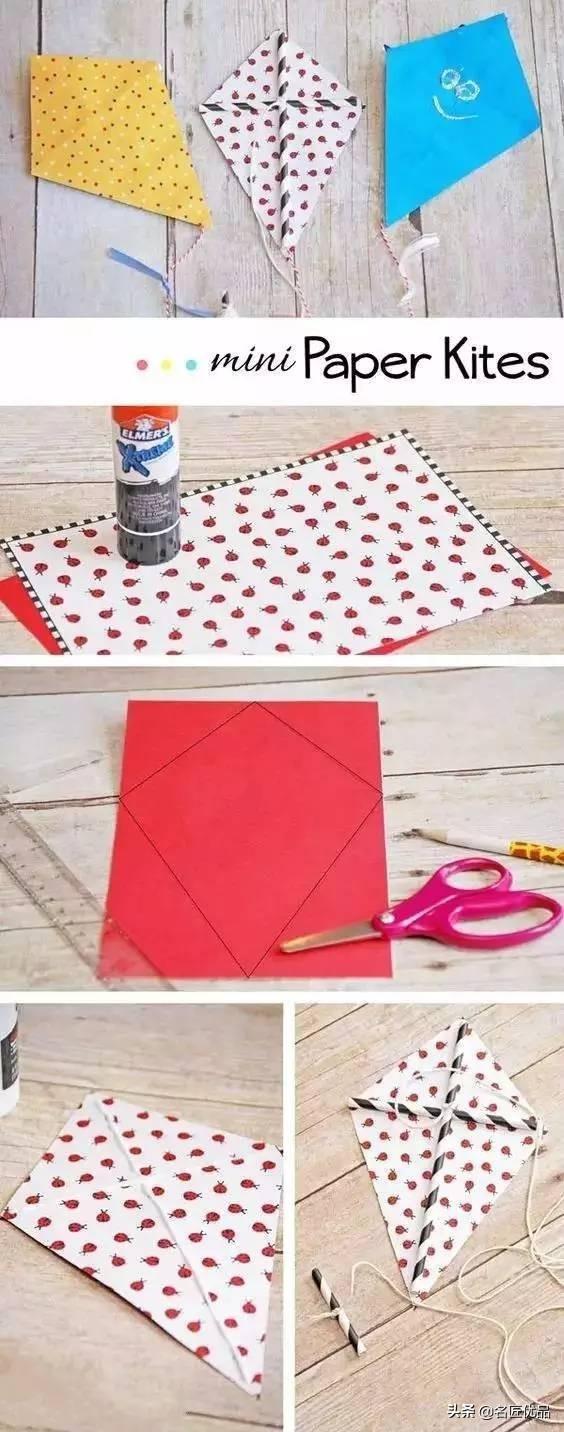 风筝怎么绑线，带孩子做一个属于自己的创意风筝（风筝怎么绑线图解 教程）