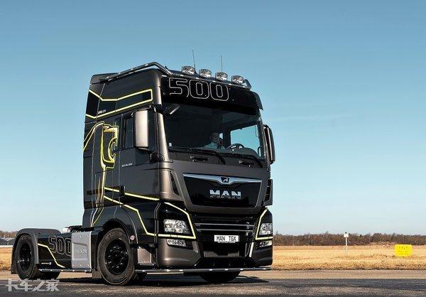 德国曼牵引车(500马力) - 四帝国车市
