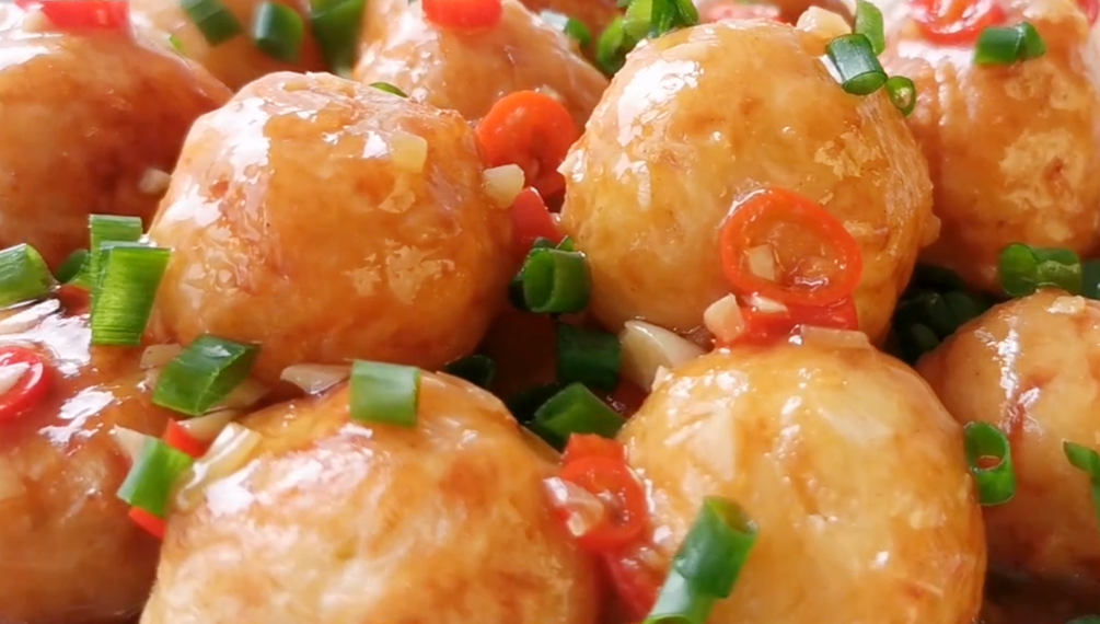 【蘿卜丸子】做法步驟圖 外酥里嫩營養美味 上桌就光盤-起舞食譜網