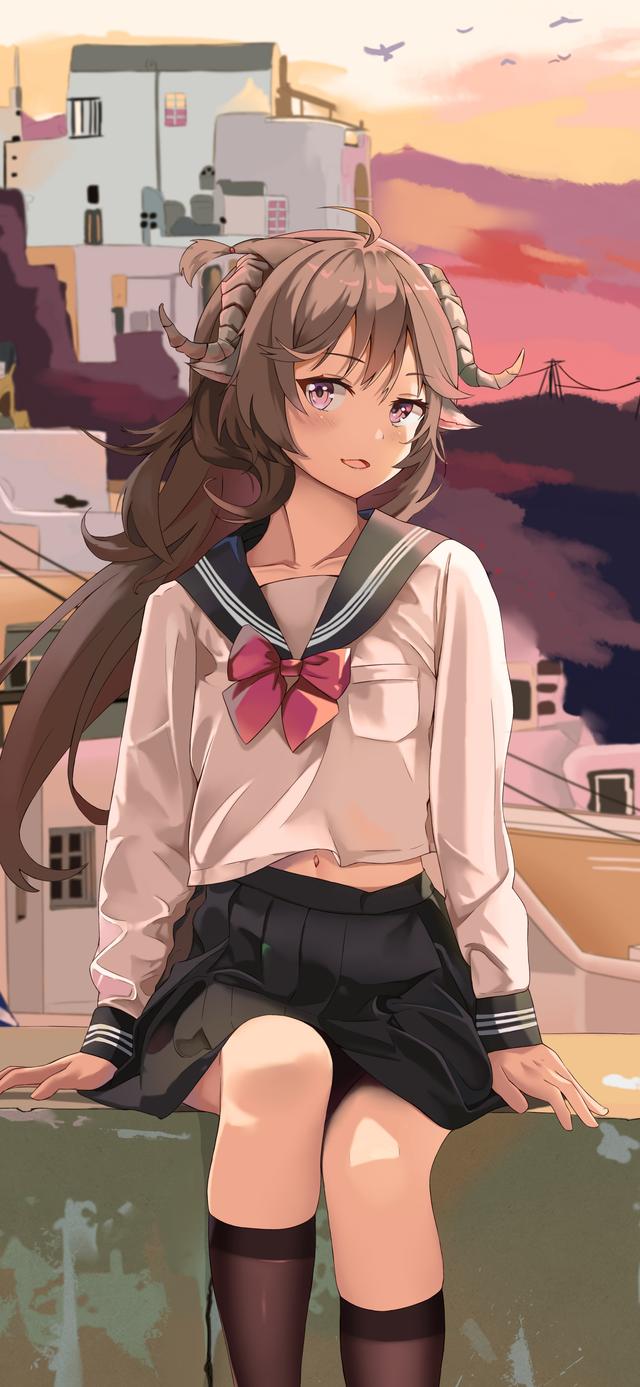 动漫照片，动漫照片男生霸气（分享一些好看的治愈系动漫插画壁纸图片）