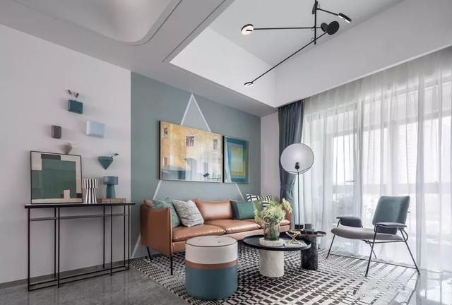 如何选择墙面漆颜色，一面墙刷多种颜色