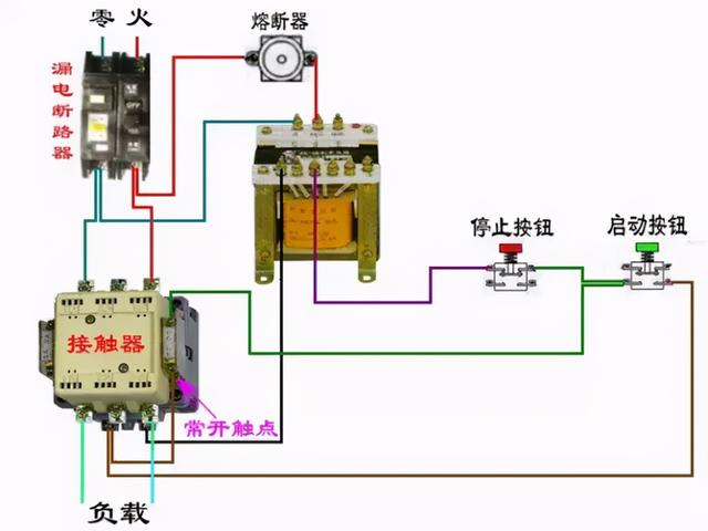 实物电工接线电路图大全简单，80多个电工实物接线图