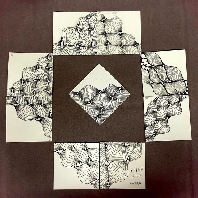 几步画出美丽画面，水粉画教程（5个步骤教你用最普通的笔）