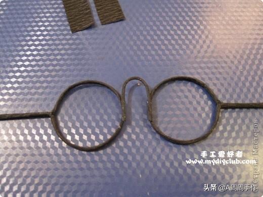 手工懒人眼镜，教你给玩偶制作眼镜
