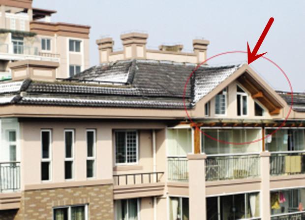 闷顶层是什么意思，闷顶屋面效果图片（明明是顶楼带阁楼）